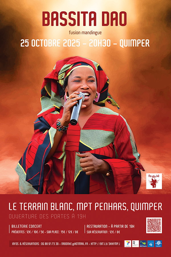 Bassita Dao en concert à Quimper le 25-10-2025